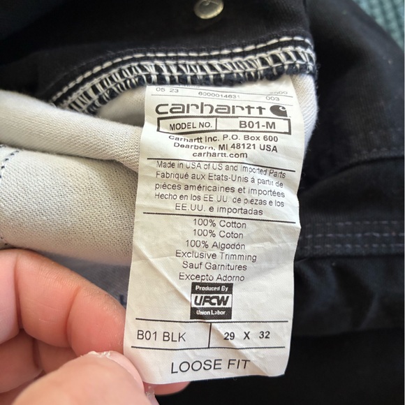 Black Carhartt b01 - Picture 4 of 4